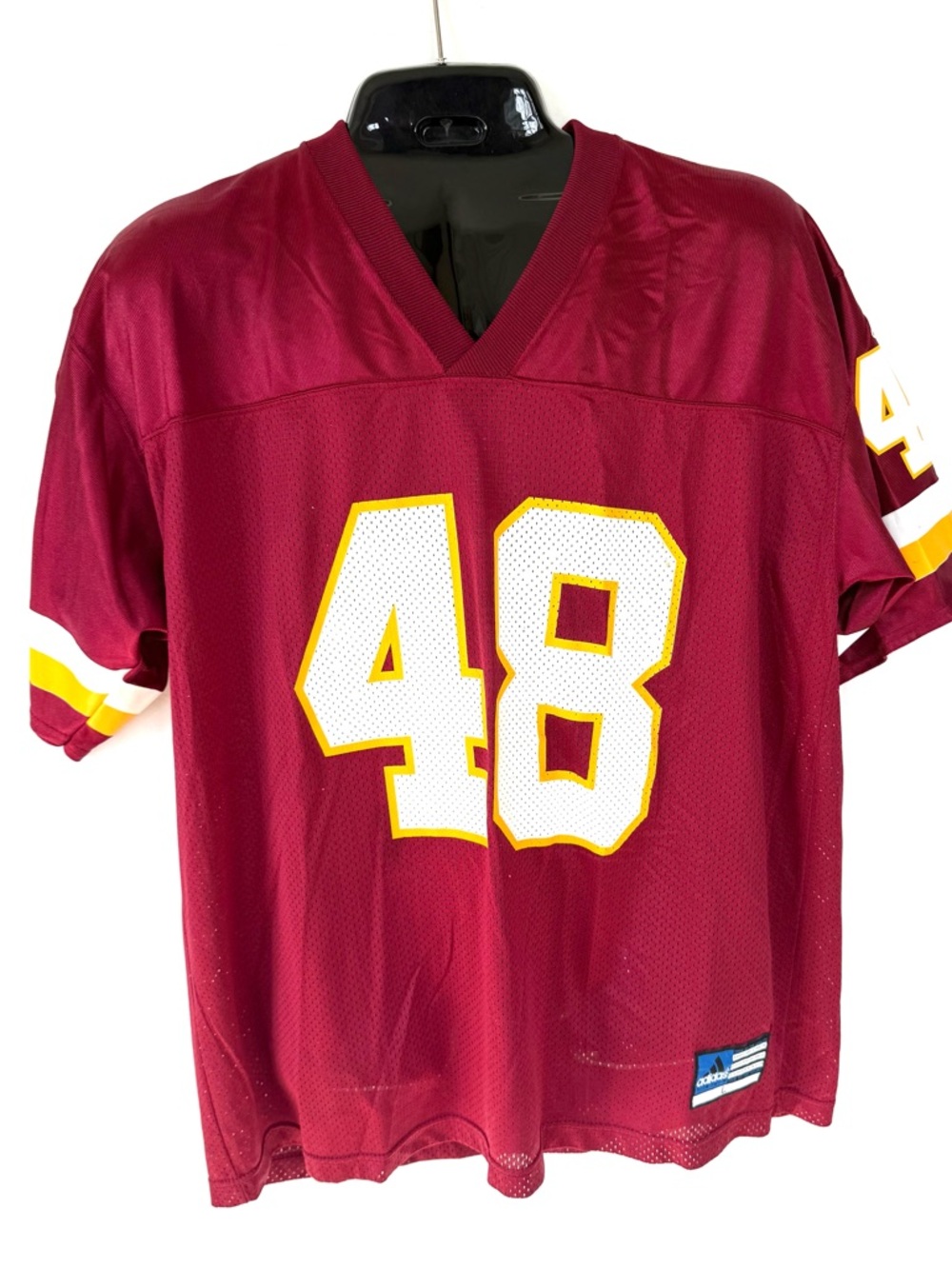Vintage Washington Redskins S Davis 48 Adidas Team NFL Jersey Large